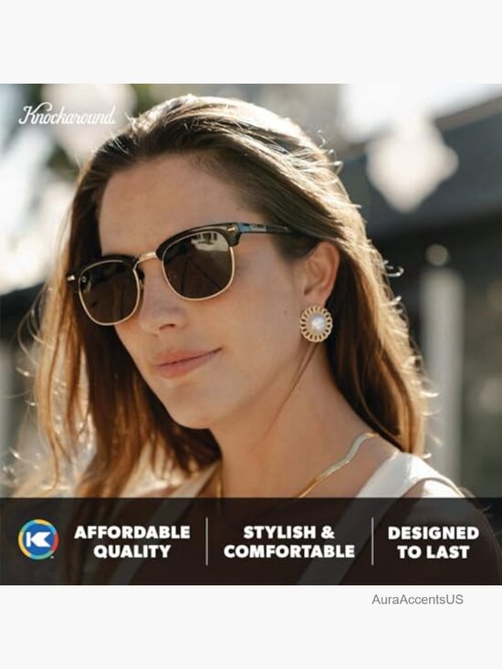 Polarized Round Sunglasses UV400 Protection Unisex main image 4